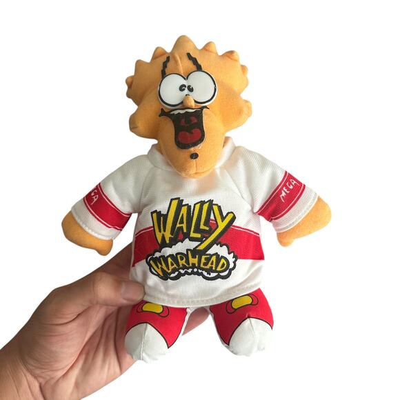 Vintage 1990 Wally Warhead Plushie 90s - Picture 1 of 6